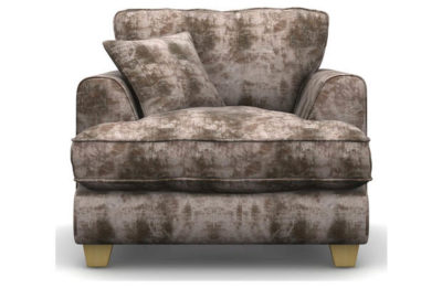 Heart of House Hampstead Shimmer Fabric Chair - Taupe